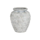 Vase Home ESPRIT Hellgrau Terrakotta Orientalisch 54 x 54 x 60 cm