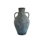 Vase Home ESPRIT Blau Grau Terrakotta Orientalisch 25 x 25 x 44 cm