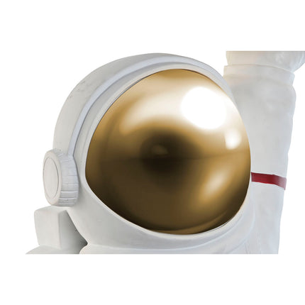 Deko-Figur Home ESPRIT Weiß Gold Astronaut 46 x 35 x 77,5 cm