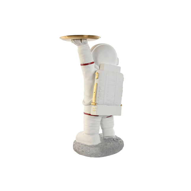 Deko-Figur Home ESPRIT Weiß Gold Astronaut 46 x 35 x 77,5 cm