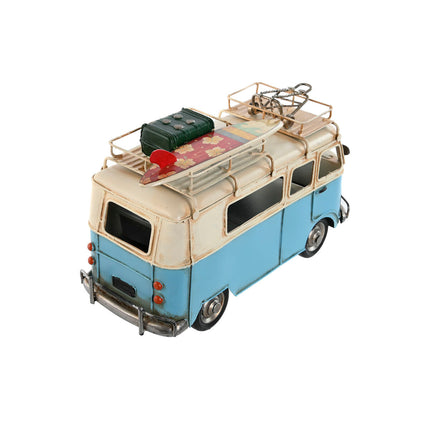 Deko-Figur Home ESPRIT Transporter Rosa Himmelsblau 27 x 10 x 16 cm (2 Stück)