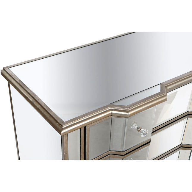 Anrichte Home ESPRIT Silberfarben 146 x 36 x 73 cm