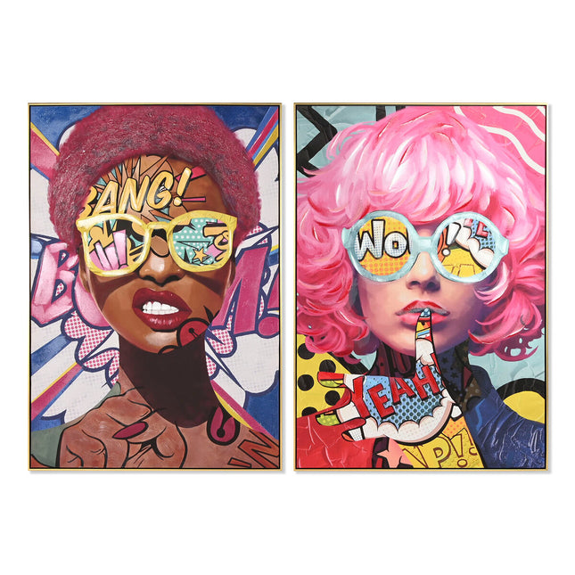 Bild Home ESPRIT Moderne 80 x 3,5 x 120 cm (2 Stück)