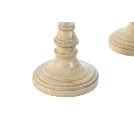 Deko-Figur Home ESPRIT Bunt Engel Neoklassisch 44,5 x 13,5 x 47,5 cm (2 Stück)