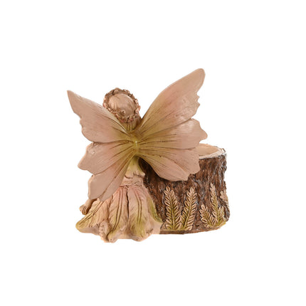 Deko-Figur Home ESPRIT Braun Fee 18 x 10 x 15 cm (2 Stück)