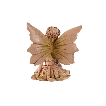 Deko-Figur Home ESPRIT Braun Fee 14 x 12 x 15,5 cm (2 Stück)