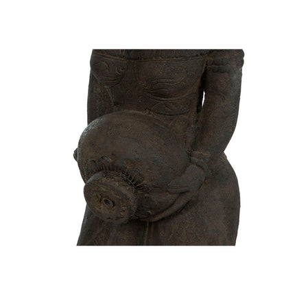 Deko-Figur Home ESPRIT Dunkelgrau 28 x 25 x 100 cm
