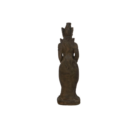 Deko-Figur Home ESPRIT Dunkelgrau 28 x 25 x 100 cm