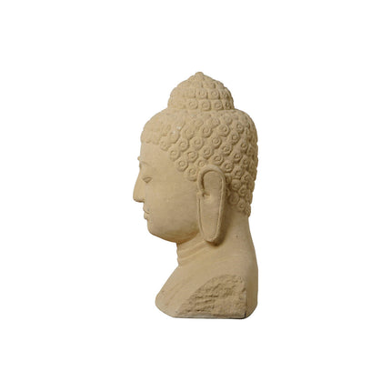 Deko-Figur Home ESPRIT Beige Buddha 53 x 34 x 70 cm