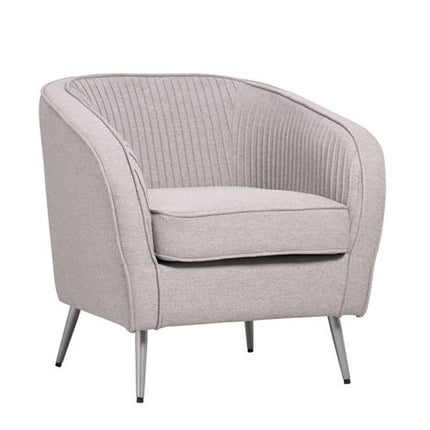 Sessel Home ESPRIT Grau Silberfarben Metall 70 x 68 x 73 cm