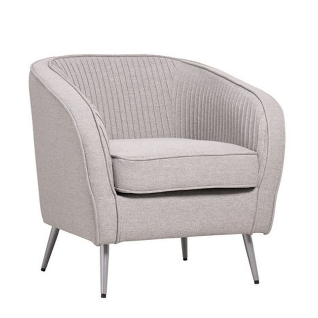 Sessel Home ESPRIT Grau Silberfarben Metall 70 x 68 x 73 cm