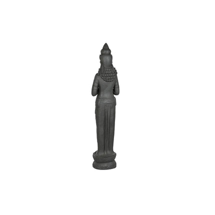 Deko-Figur Home ESPRIT Grau Buddha Orientalisch 37,5 x 29 x 154 cm