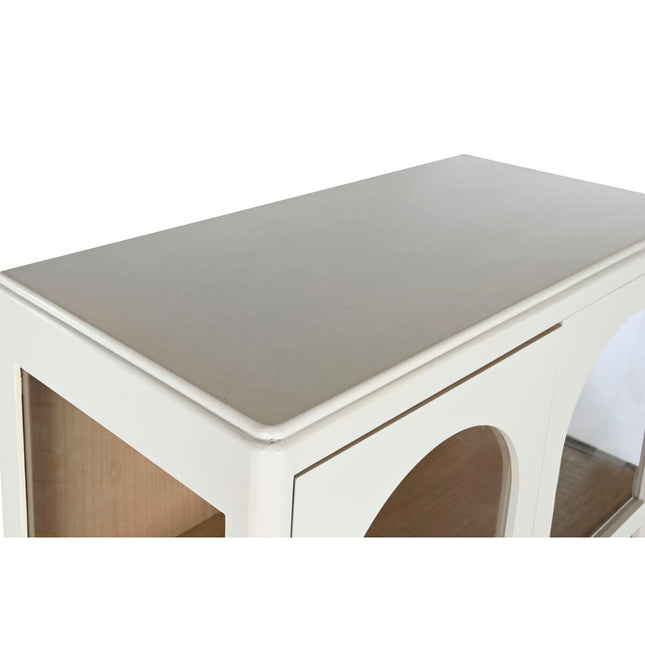 Displayständer Home ESPRIT Rattan Paulonia-Holz 78 x 38 x 158 cm