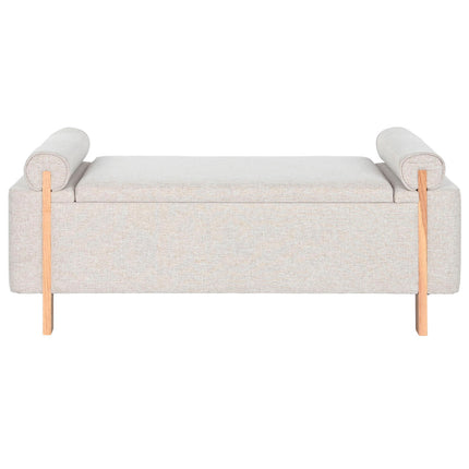 Hocker Home ESPRIT Beige Gold Kiefer 120 x 45 x 50 cm