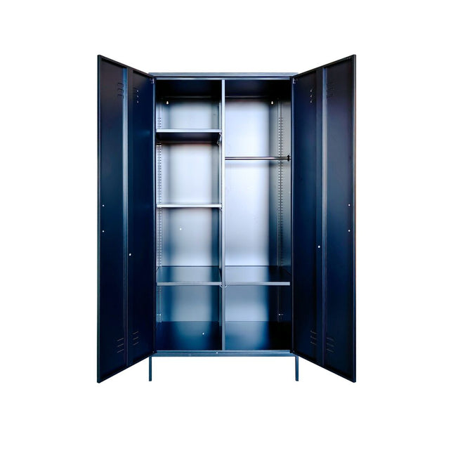 Schrank Home ESPRIT Schwarz 85 x 50 x 180 cm