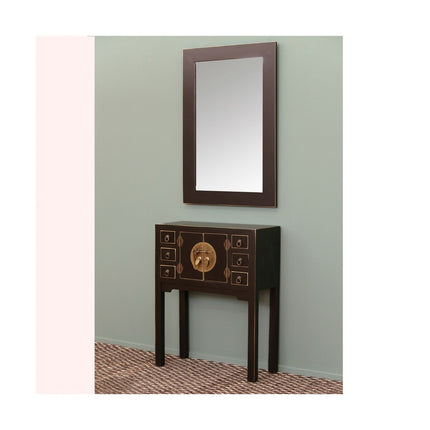 Eingangsbereich ORIENTE 63 x 26 x 80 cm Schwarz Holz