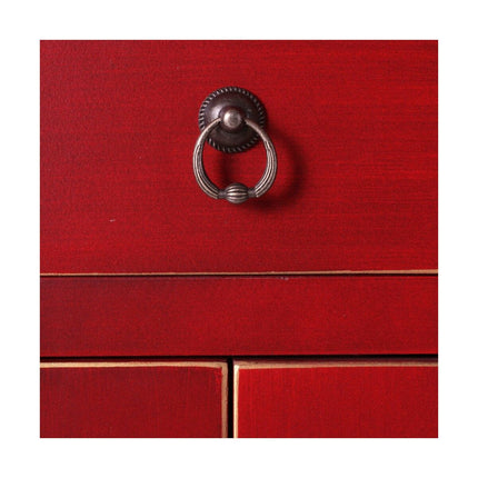 Anrichte ORIENTE 63 x 33 x 131 cm Rot Holz