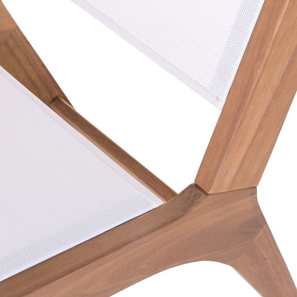 Havestol Nina 50 x 64 x 75 cm Weiß Akazienholz