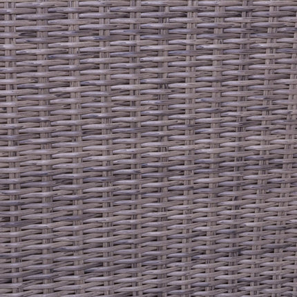 Gartenbank Patsy 88 x 89 x 64,50 cm Holz Rattan