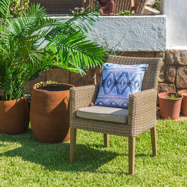 Havestol Patsy natürlich Holz Rattan 58 x 63 x 86 cm
