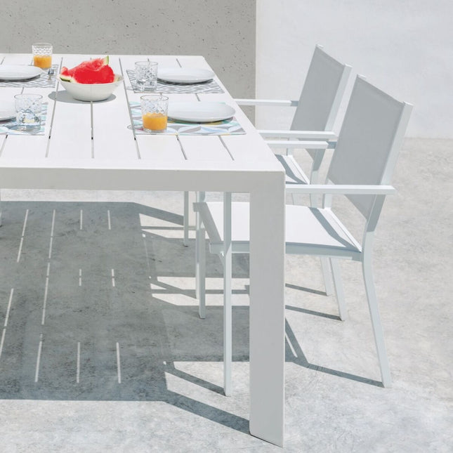 Havestol Thais 55,2 x 60,4 x 86 cm Aluminium Weiß