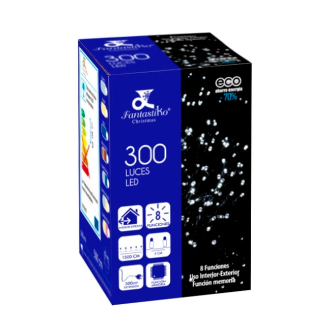 LED-Lichterkette 15 m Blau 3,6 W