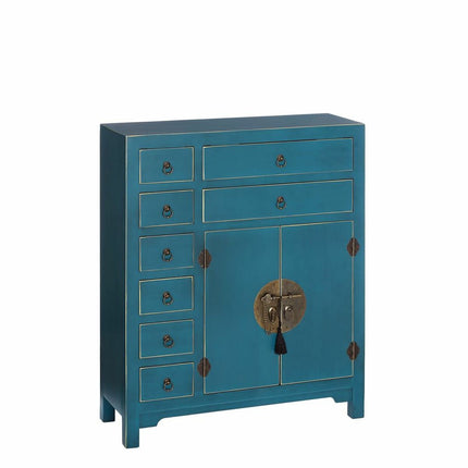 Anrichte ORIENTE 73 x 26 x 90 cm Blau DMF