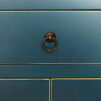 Anrichte ORIENTE 73 x 26 x 90 cm Blau DMF