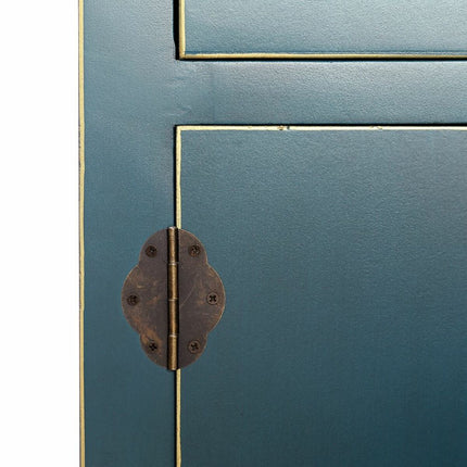 Schrank ORIENTE 55 x 33 x 185 cm Blau DMF