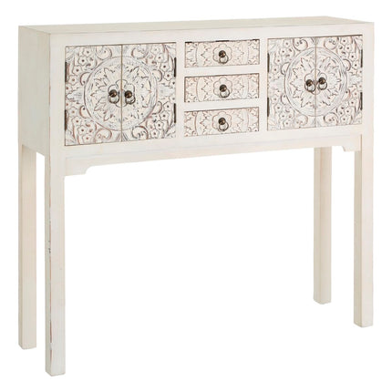 Eingangsbereich ORIENTE 95 x 26 x 90 cm Holz Weiß DMF