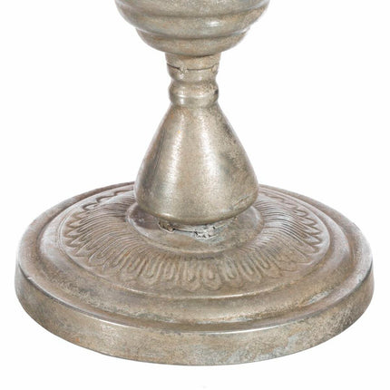 Vase 52 x 42,5 x 60 cm Metall Silber