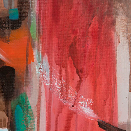 Leinwand SEMANA 100 x 3,5 x 100 cm Gesicht