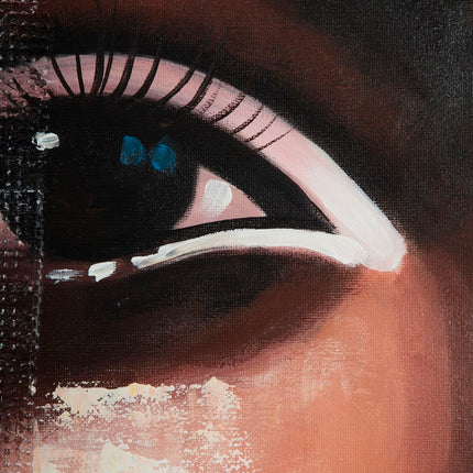 Leinwand SEMANA 90 x 3,5 x 120 cm Gesicht