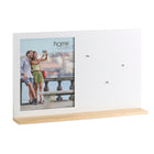 Fotorahmen 46,5 x 7 x 29,5 cm Holz Weiß