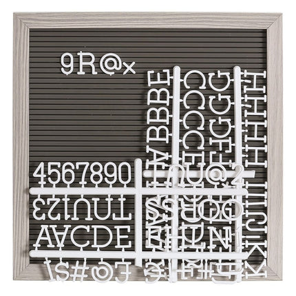 Tafel 50 x 2,5 x 40 cm Grau PVC