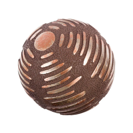 Bälle Dekoration Braun Bronze 10 x 10 x 10 cm (8 Stück)