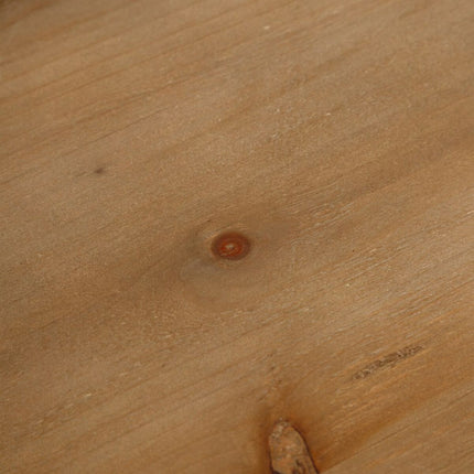 Anrichte CÉSARE 150 x 48 x 83 cm Schwarz Metall Holz Braun