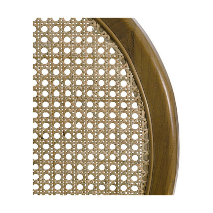 Esszimmerstuhl 45 x 42 x 94 cm natürlich Holz Rattan