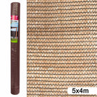 Abdecknetz Braun HDPE 400 x 1 x 500 cm