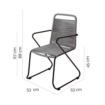Havestol Antea 57 x 65,5 x 90 cm Schnur