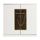 Eingangsbereich NEW ORIENTAL 95 x 26 x 91 cm Holz Weiß DMF