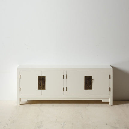 Anrichte NEW ORIENTAL 130 x 24 x 50 cm Holz Weiß DMF