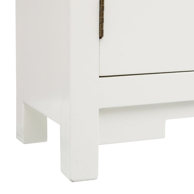 Anrichte NEW ORIENTAL 130 x 24 x 50 cm Holz Weiß DMF