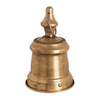 Deko-Figur Gold Glocke 12,5 x 12,5 x 19 cm