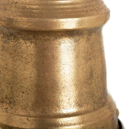 Deko-Figur Gold Glocke 12,5 x 12,5 x 19 cm