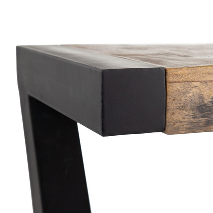 Schreibtisch 100 x 50 x 77 cm Holz Eisen