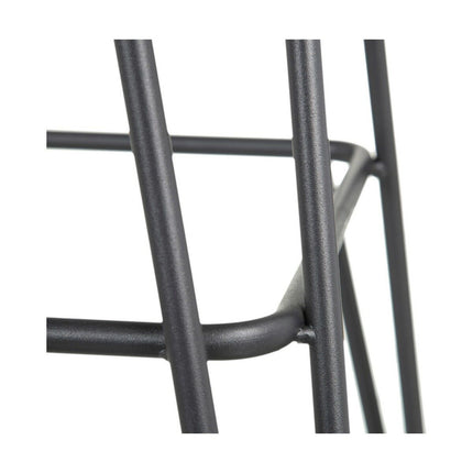 Hocker 45 x 48,5 x 95 cm Metall Camel Kunstleder