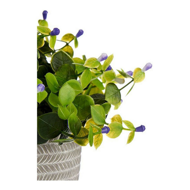 Dekorationspflanze Lila Blomster Kunststoff (10 x 19 x 10 cm)