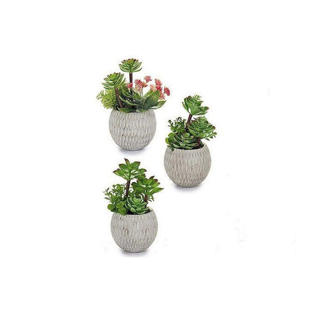 Blumentopf grün Grau