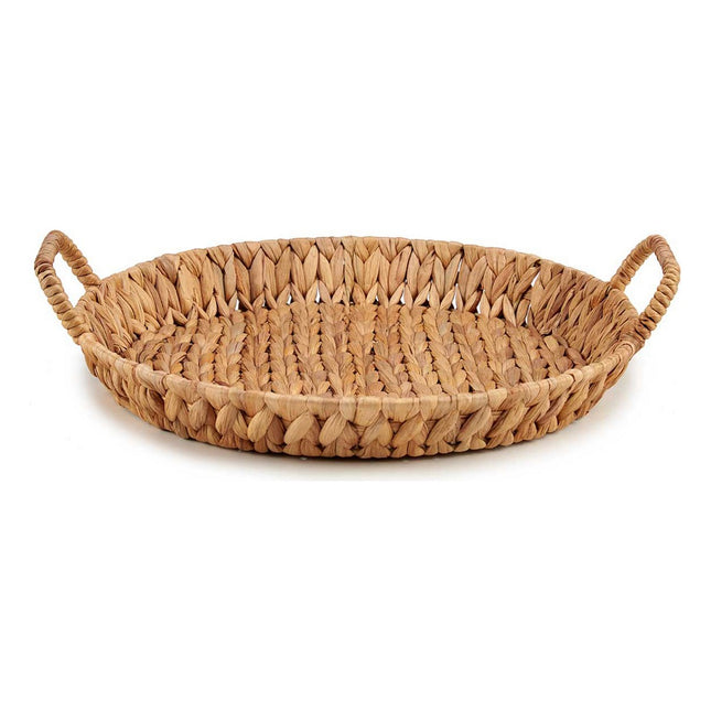 Tischdekoration Mit Griffen Metall Braun Wasserhyazinthe